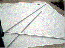 Tape the inside seams