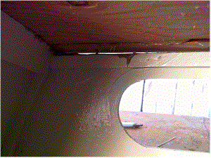 For the filler pieces and at the front of the cabin, gaps exist that need to be filled with glue